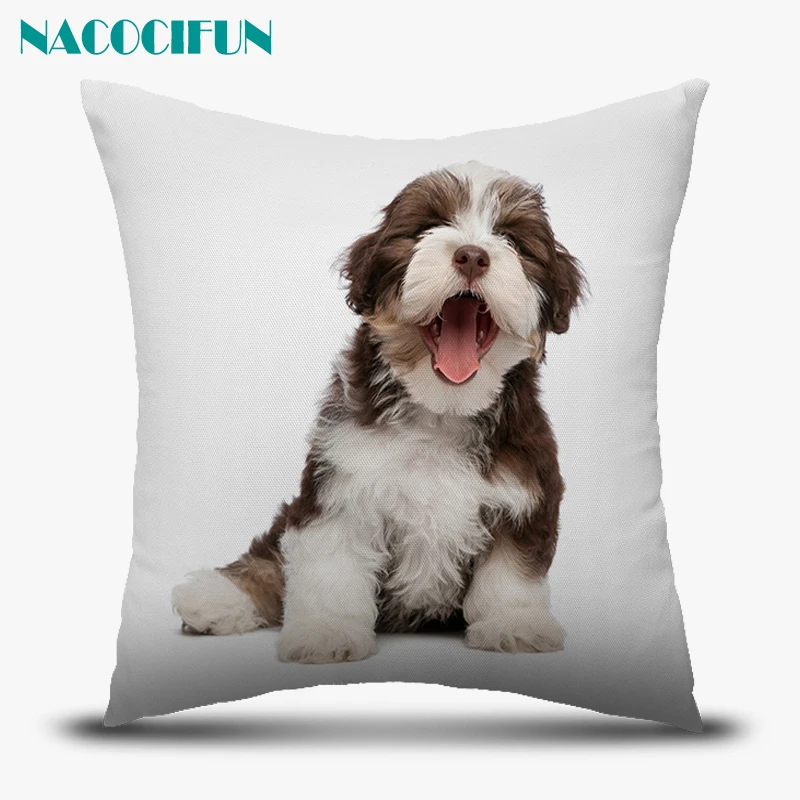 NACOCIFUN Cute Pet Dog Print Throw Pillow Cover 45*45 Square SoftCushion Covers Pillow Case Sofa Home Decorative Pillows Cases
NACOCIFUN Cute Pet Dog Print Throw Pillow Cover 45*45 Square SoftCushion Covers Pillow Case Sofa Home Decorative Pillows Cases