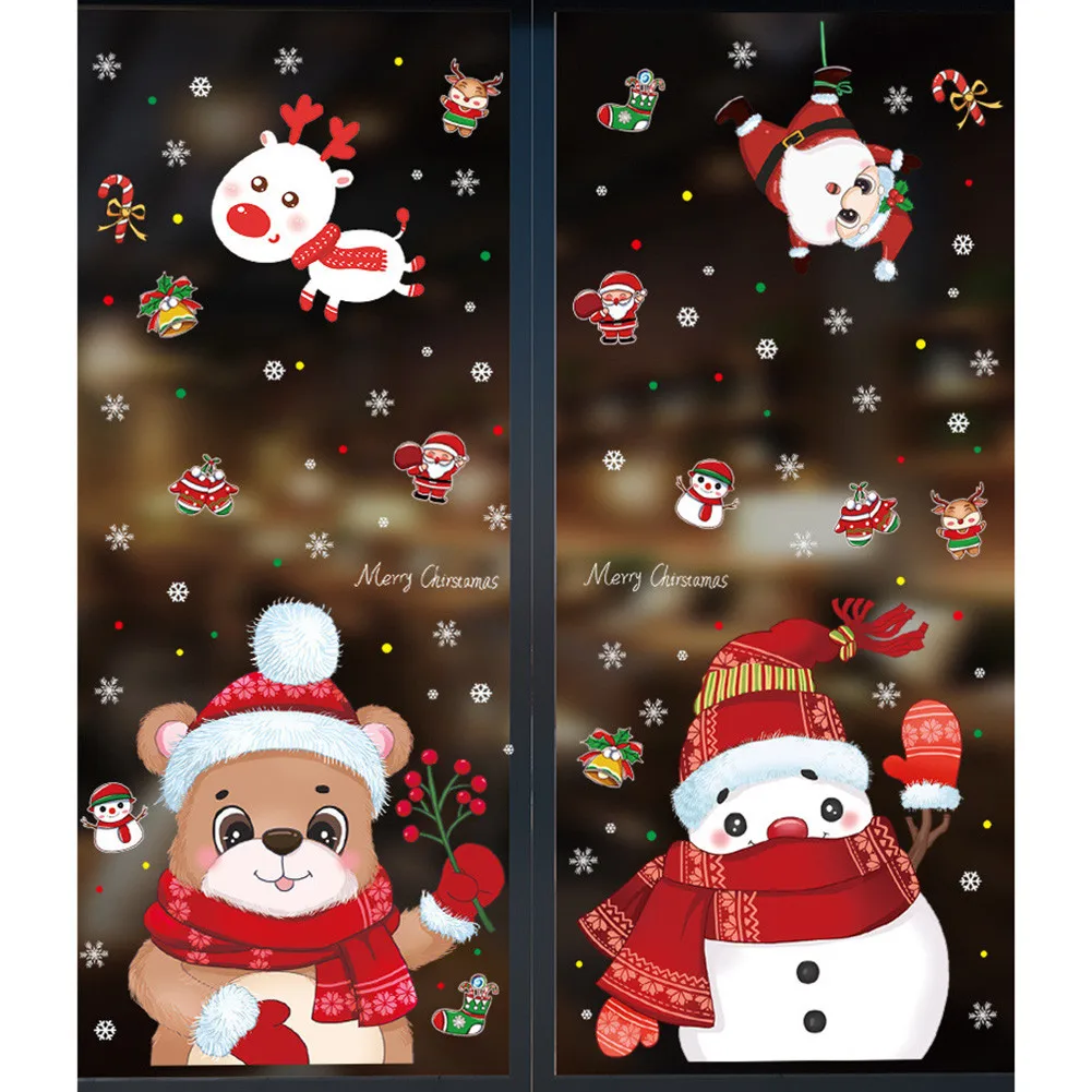 2022 New Static Window Christmas Stickers Removable Snowflake Old Man Cute Christmas Stickers Glass Decals Clings For Home Decor
2022 New Static Window Christmas Stickers Removable Snowflake Old Man Cute Christmas Stickers Glass Decals Clings For Home Decor