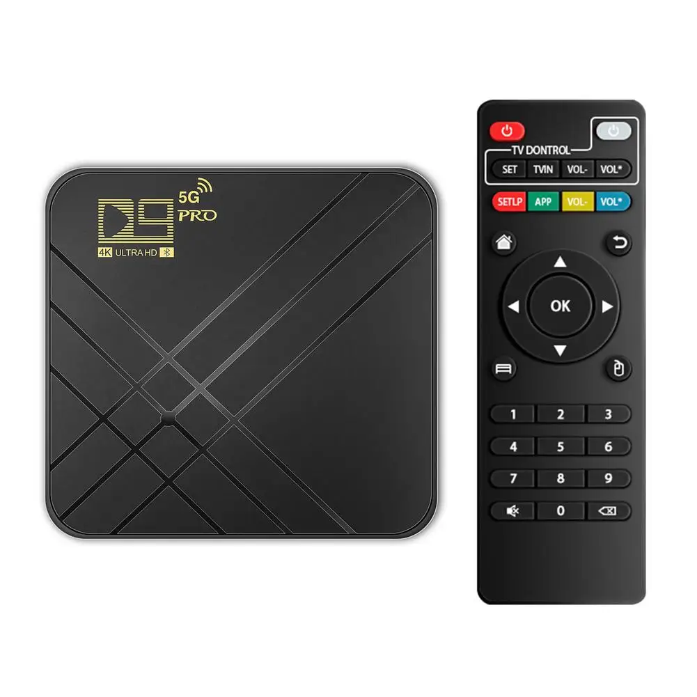 ТВ-приставка D9 PRO, 2,4 ГГц/телефон, Android 10,0 ARM Cortex-A53, Wi-Fi, 4K, голосовой помощник, 1080P, USB2.0
ТВ-приставка D9 PRO, 2,4 ГГц/телефон, Android 10,0 ARM Cortex-A53, Wi-Fi, 4K, голосовой помощник, 1080P, USB2.0