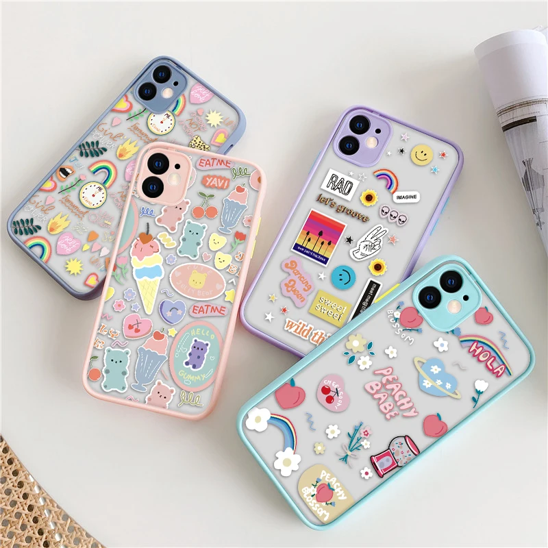 Shockproof Phone Case For Iphone XR Cases Luxury Hard PC Soft Edge Funda On Iphone 11 12 Pro Max Mini 7 8 XS Max 6 6s Plus Cover
Shockproof Phone Case For Iphone XR Cases Luxury Hard PC Soft Edge Funda On Iphone 11 12 Pro Max Mini 7 8 XS Max 6 6s Plus Cover