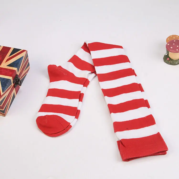 Women Girl Striped Thigh High Stockings Plus Size Over The Knee Campus stay warm football stockings NEW
Women Girl Striped Thigh High Stockings Plus Size Over The Knee Campus stay warm football stockings NEW