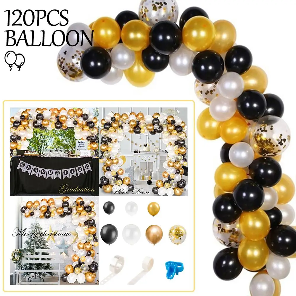120Pcs Black Balloons Beautiful Stylish Home Decor Garland Kit Balloon Arch Birthday Wedding Party Christmas Decoration Balloon
120Pcs Black Balloons Beautiful Stylish Home Decor Garland Kit Balloon Arch Birthday Wedding Party Christmas Decoration Balloon