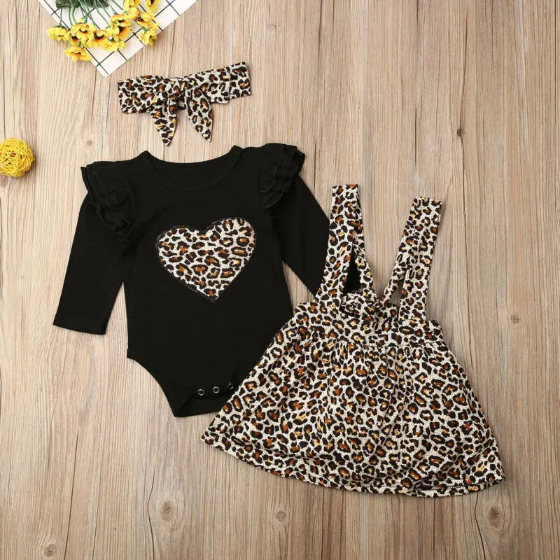 Newborn Baby Girls Ruffle Romper Tops Leopard Skirts Headband Outfits Autumn Clothes Set 0-24 months
Newborn Baby Girls Ruffle Romper Tops Leopard Skirts Headband Outfits Autumn Clothes Set 0-24 months