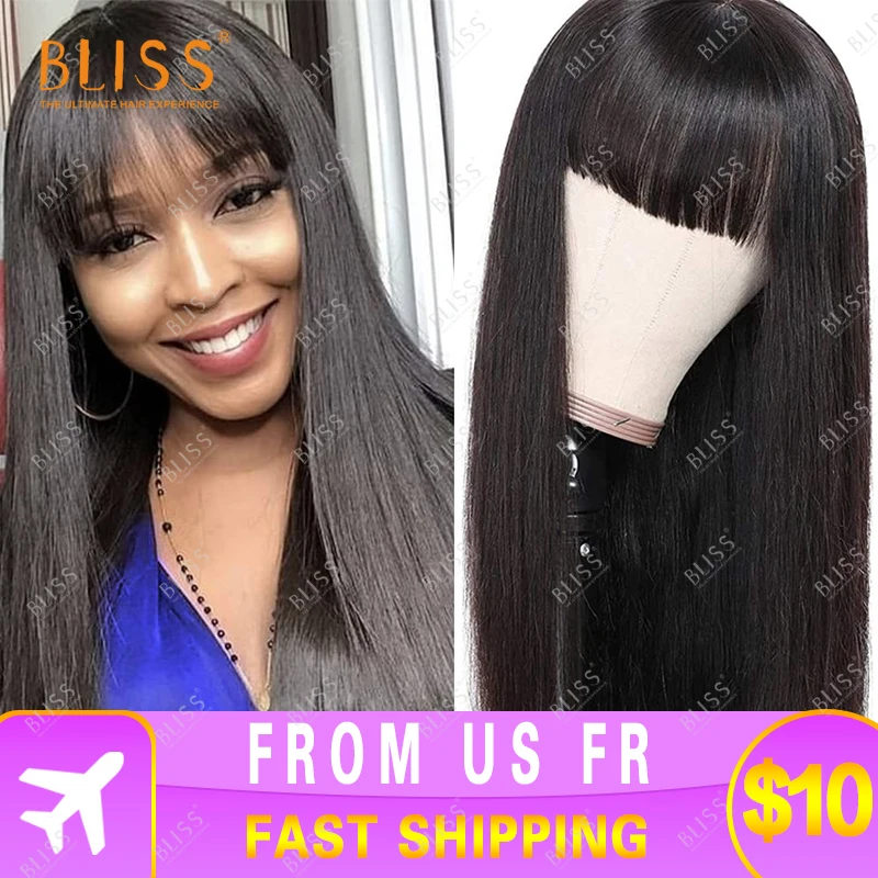 Bliss Straight Hair Wigs with Bangs Brazilian Human Hair Wigs Long Wig with Bangs Human Hair Wigs for Black Women Wholesale
Bliss Straight Hair Wigs with Bangs Brazilian Human Hair Wigs Long Wig with Bangs Human Hair Wigs for Black Women Wholesale