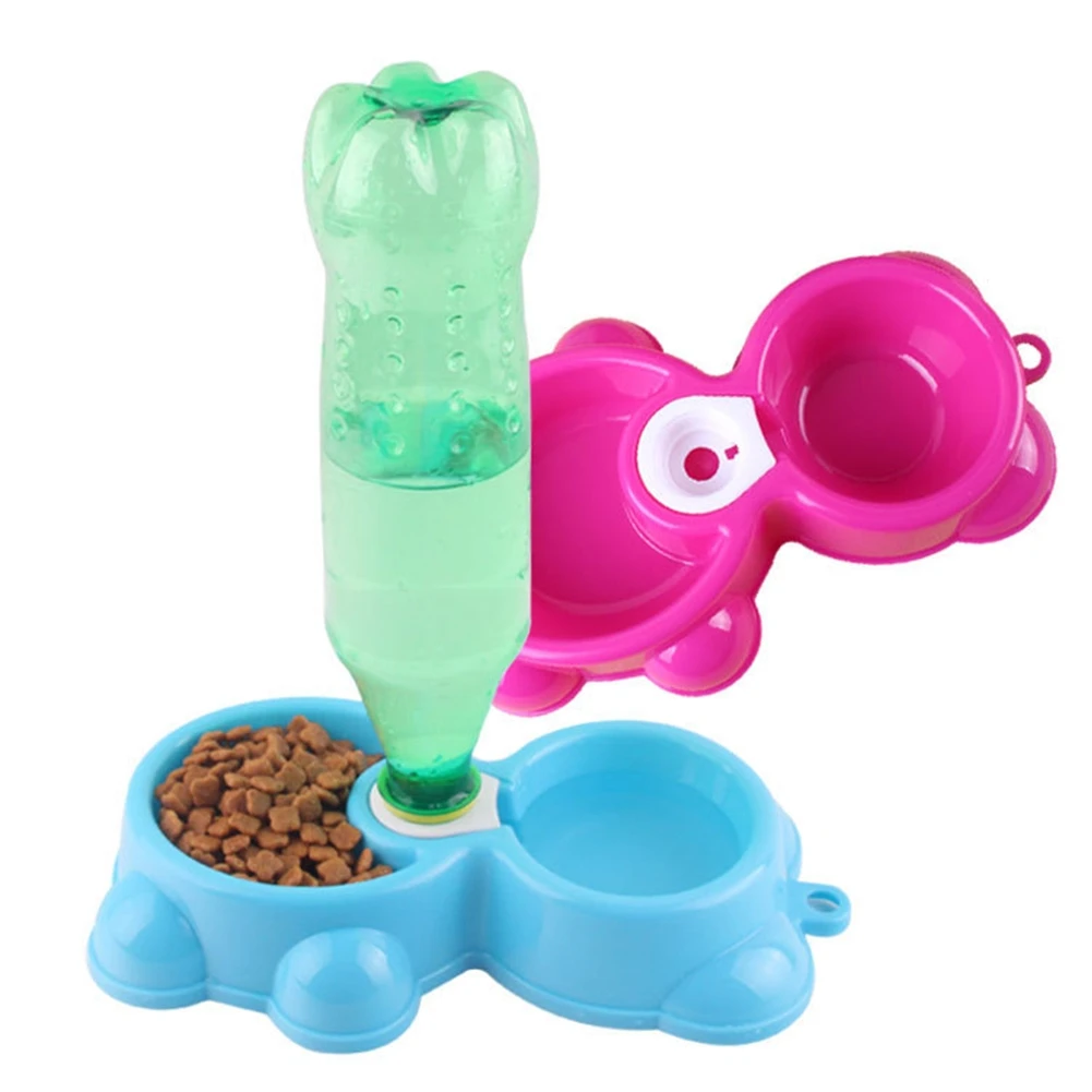 Pet Feeding Bowl Dog Cat Automatic Feeder Puppy Drinking Water Dispenser Double Bowls Bear Shape Dual Use Kitten Food Dishes
Pet Feeding Bowl Dog Cat Automatic Feeder Puppy Drinking Water Dispenser Double Bowls Bear Shape Dual Use Kitten Food Dishes