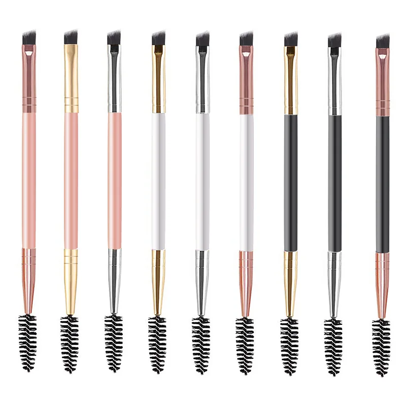 9 Colors Optional Portable Double-headed Eyebrow Brush Private Label Custom Eyelash Curling Dual-use Makeup Brush
9 Colors Optional Portable Double-headed Eyebrow Brush Private Label Custom Eyelash Curling Dual-use Makeup Brush