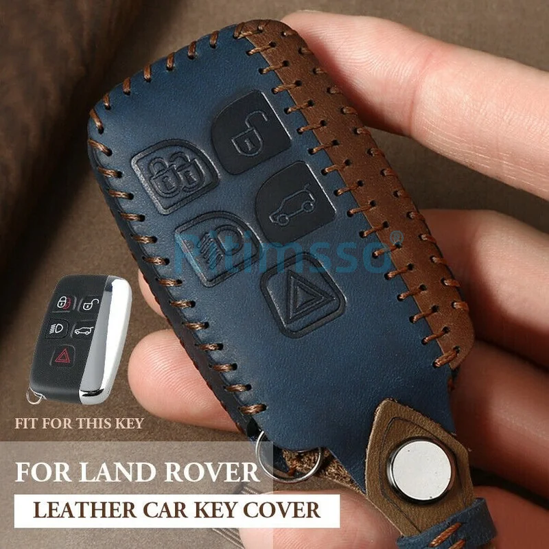 Full Cover Genuine Leather Car Key Case for Land Rover RANGE ROVER SPORT Freelander 2 DISCOVERY 4 Evoque for Jaguar XE XJ XJL XF
Full Cover Genuine Leather Car Key Case for Land Rover RANGE ROVER SPORT Freelander 2 DISCOVERY 4 Evoque for Jaguar XE XJ XJL XF