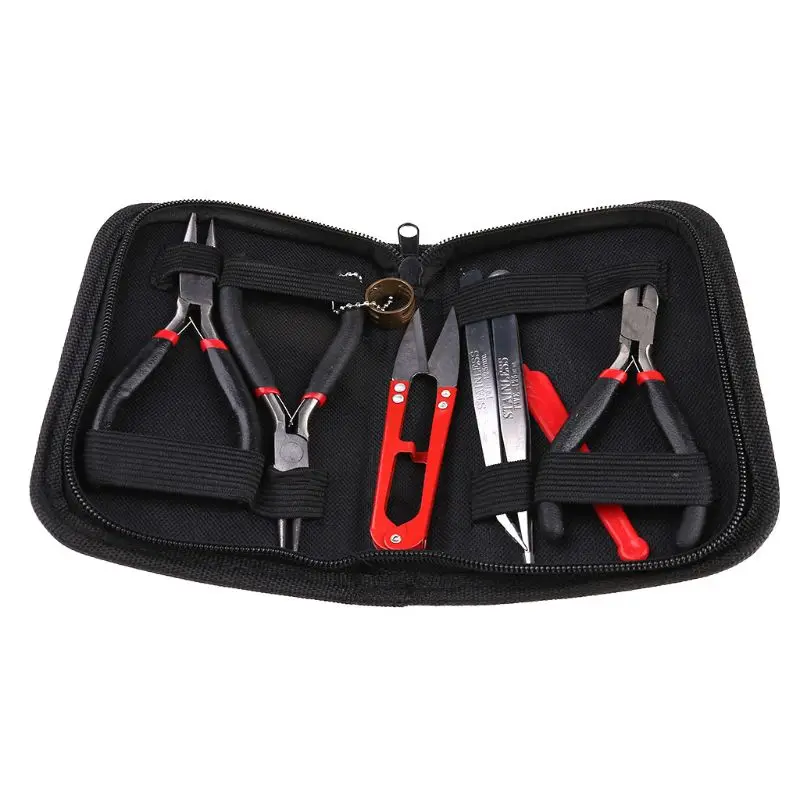 2021 New 8PC/Set Jewelry Tools with Plies and Scissor Beading Tool Kit for Jewelry Making DIY Tools Package Beaders
2021 New 8PC/Set Jewelry Tools with Plies and Scissor Beading Tool Kit for Jewelry Making DIY Tools Package Beaders