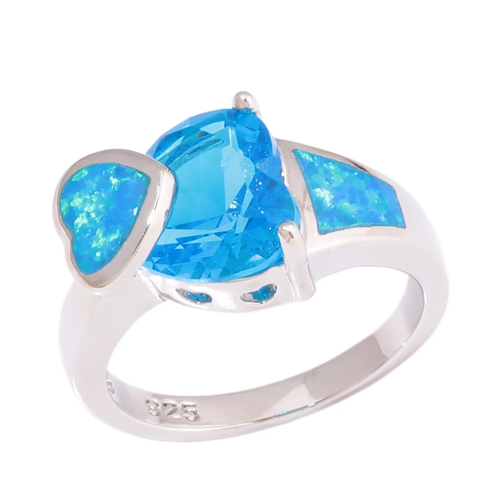 CiNily Created Blue Fire Opal Blue Zircon Silver Plated Wholesale Hot Sell Women Jewelry Ring Size 6-9 OJ9587
CiNily Created Blue Fire Opal Blue Zircon Silver Plated Wholesale Hot Sell Women Jewelry Ring Size 6-9 OJ9587