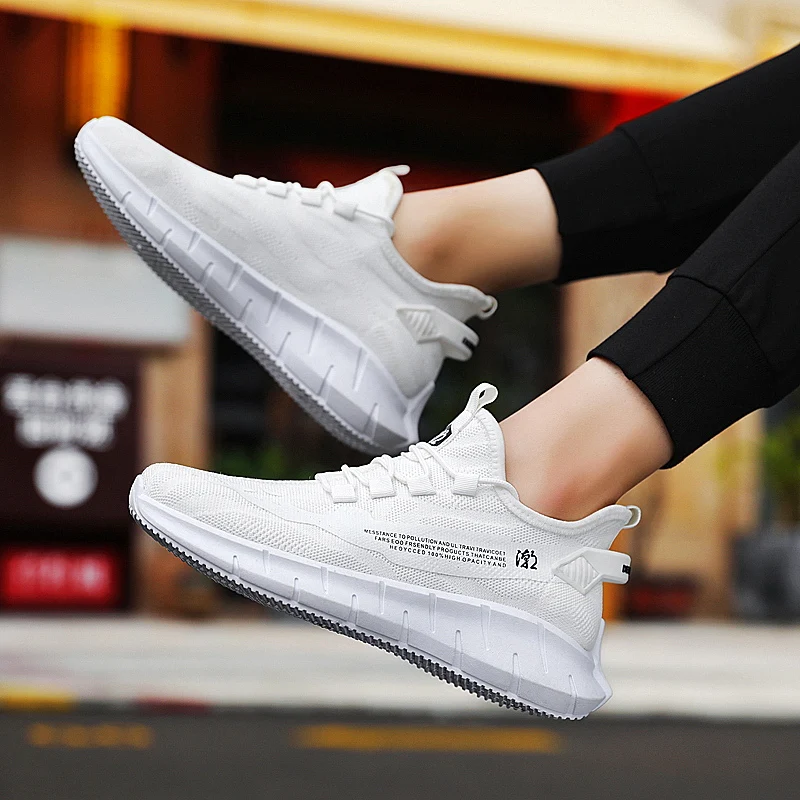 Tide Light Weight Man Sneakers Breathable Non-slip Sports Shoes Running Man Shoes Sport Beige Black White Men's Shoes Jogging
Tide Light Weight Man Sneakers Breathable Non-slip Sports Shoes Running Man Shoes Sport Beige Black White Men's Shoes Jogging