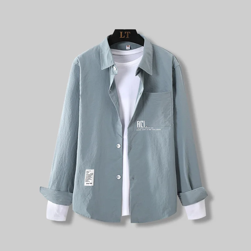 A686 Workwear jacket men's trend of spring and autumn winter denim jacket casual handsome shirt trend card
A686 Workwear jacket men's trend of spring and autumn winter denim jacket casual handsome shirt trend card