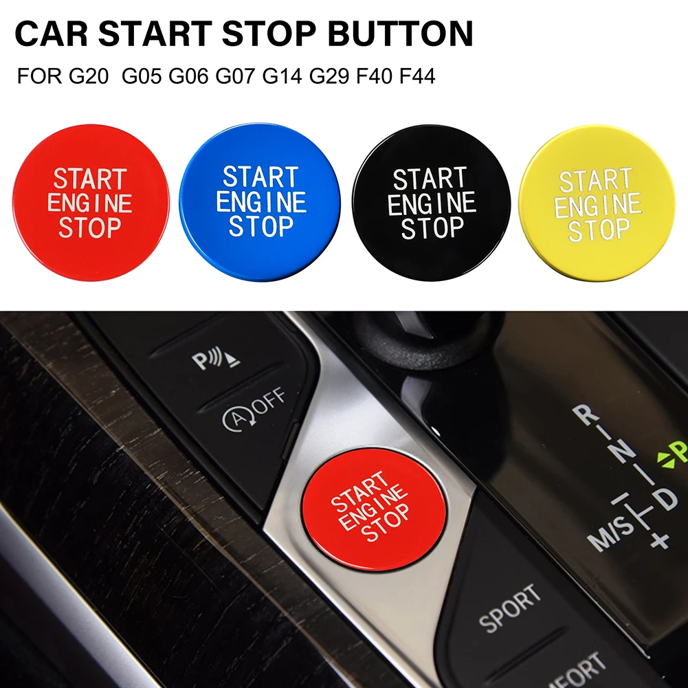 Car Switches Button Covers Auto Start/Stop Engine Button Switch Cover For G20 G05 G06 G07 G14 G29 F40 F44 Car Stlying
Car Switches Button Covers Auto Start/Stop Engine Button Switch Cover For G20 G05 G06 G07 G14 G29 F40 F44 Car Stlying