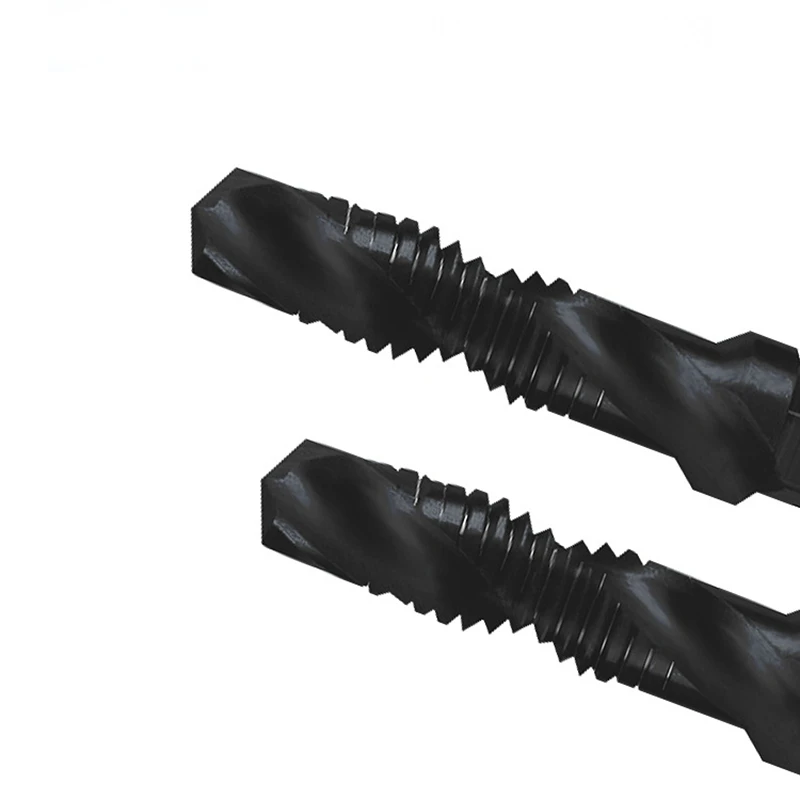 6Pcs/Set Metric Thread M3-M10 Screw Tapping Tool 1/4 Inch Hex Shank Titanium Plated HSS Combination Drill and Tap
6Pcs/Set Metric Thread M3-M10 Screw Tapping Tool 1/4 Inch Hex Shank Titanium Plated HSS Combination Drill and Tap