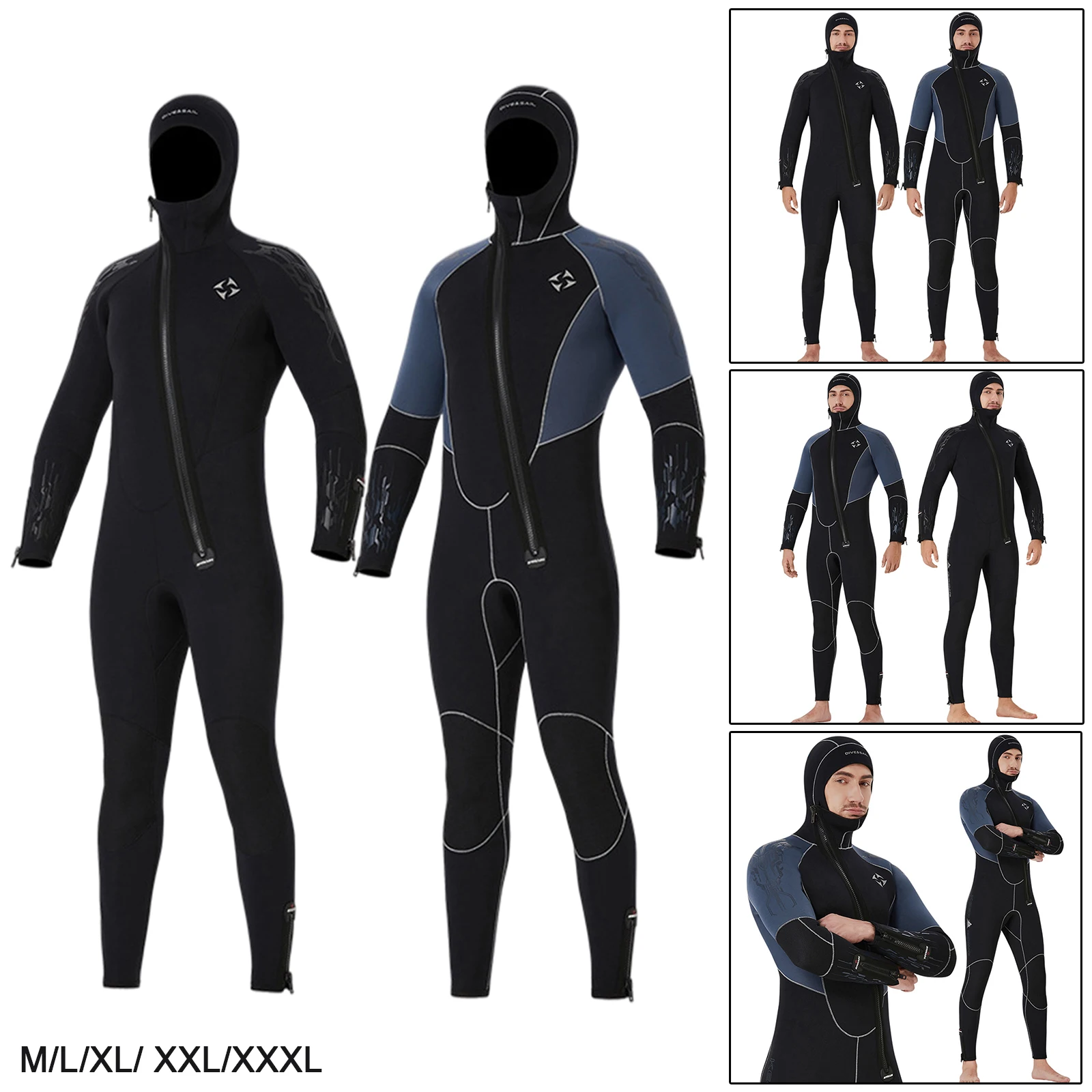 Snorkeling Neoprene Wetsuit Full Body Diving Suit Wetsuit Diving Surfing Swimming Deep Dive Wet Suit for Under Water Sports
Snorkeling Neoprene Wetsuit Full Body Diving Suit Wetsuit Diving Surfing Swimming Deep Dive Wet Suit for Under Water Sports