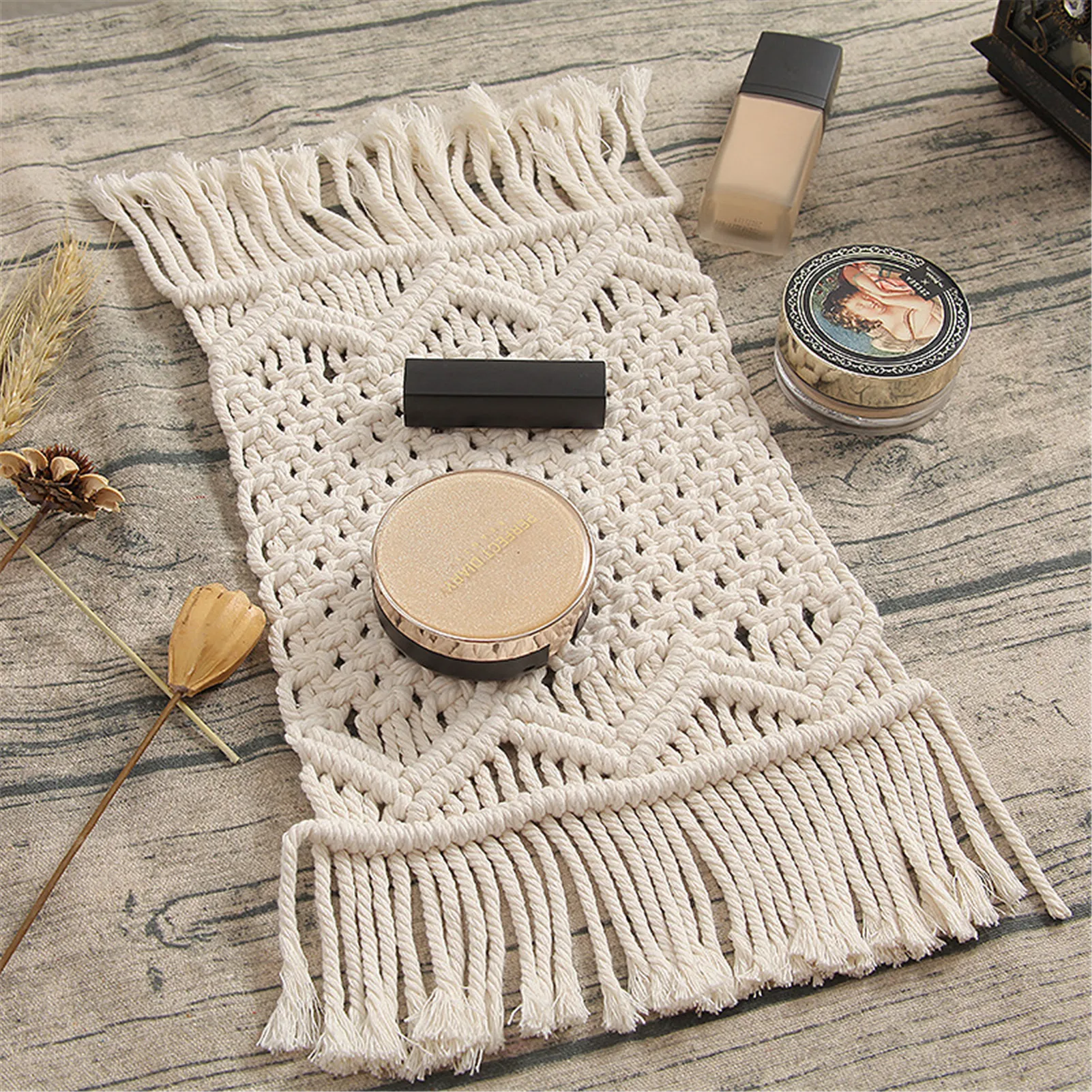 Cotton Braid Coasters Woven Mats With Tassel Insulation Coffee Pad Placemat Non-slip Handmade Macrame Cup Cushion Mat for Table
Cotton Braid Coasters Woven Mats With Tassel Insulation Coffee Pad Placemat Non-slip Handmade Macrame Cup Cushion Mat for Table
