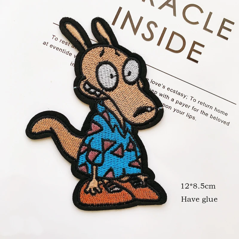 Wholesale Patches Cartoon animal dinosaur BadgeS dog The aliens embroidery patch Clothing Accessories iron on patches
Wholesale Patches Cartoon animal dinosaur BadgeS dog The aliens embroidery patch Clothing Accessories iron on patches