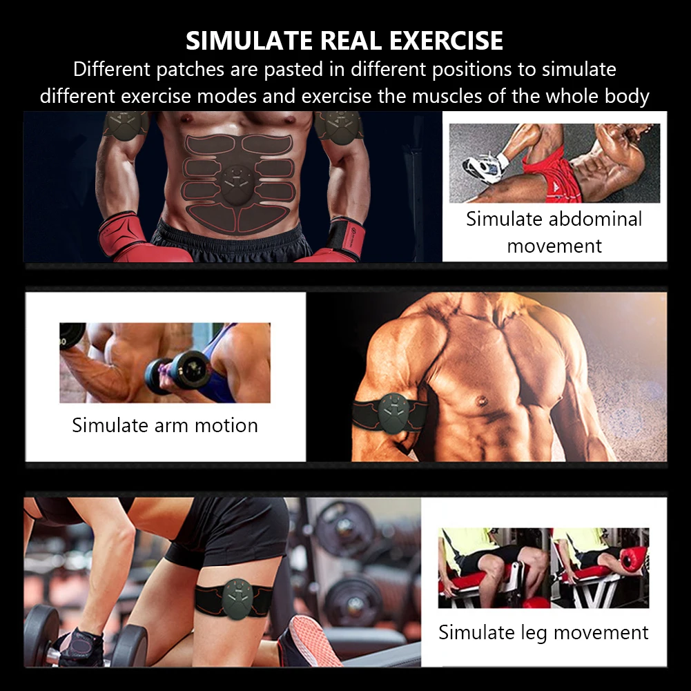 Smart Muscle Hip Trainer Pad Abdominal Muscle Stimulator Electrostimulator Trainer EMS Abs Fitness Equipment Training Gear
Smart Muscle Hip Trainer Pad Abdominal Muscle Stimulator Electrostimulator Trainer EMS Abs Fitness Equipment Training Gear