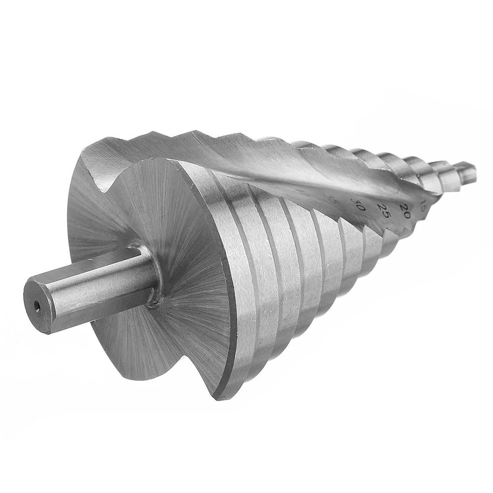 6-60MM Step Drill Pagoda Drill Spiral Multi-Function Twist Drill Power Tool Spiral Groove Metal Steel Reamer Power Tool
6-60MM Step Drill Pagoda Drill Spiral Multi-Function Twist Drill Power Tool Spiral Groove Metal Steel Reamer Power Tool