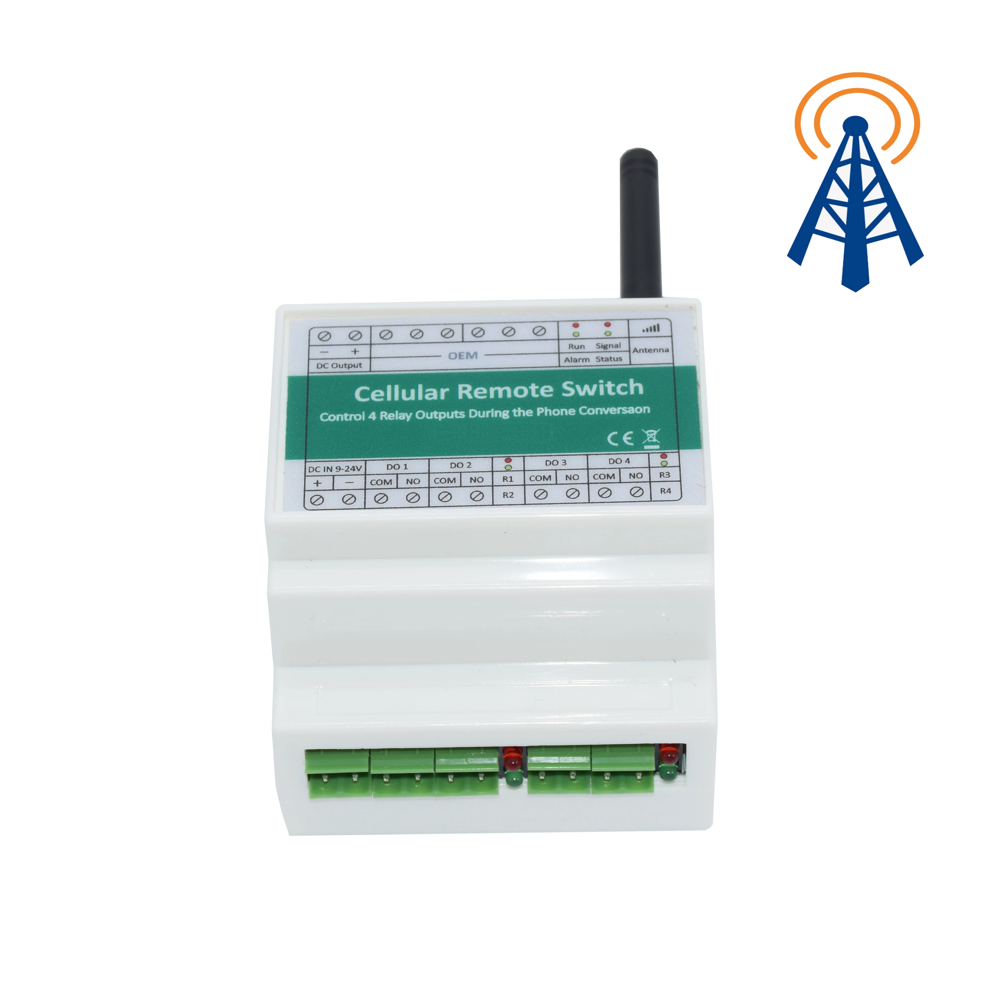 200 пользователей T400 DIN-рейка GSM SMS 4G LTE дистанционный 4-Канальный Релейный выходной
