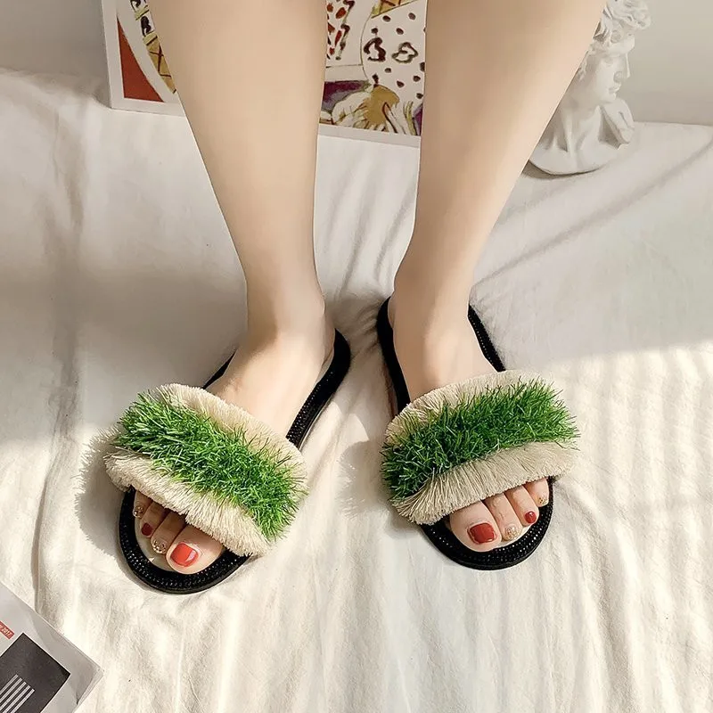 Slippers Casual Shoes Low Slipers Women Slides Luxury Flat 2021 Fabric Fashion Rome PU Basic Cotton Shoes Ladies' Slippers Low S 
Slippers Casual Shoes Low Slipers Women Slides Luxury Flat 2021 Fabric Fashion Rome PU Basic Cotton Shoes Ladies' Slippers Low S