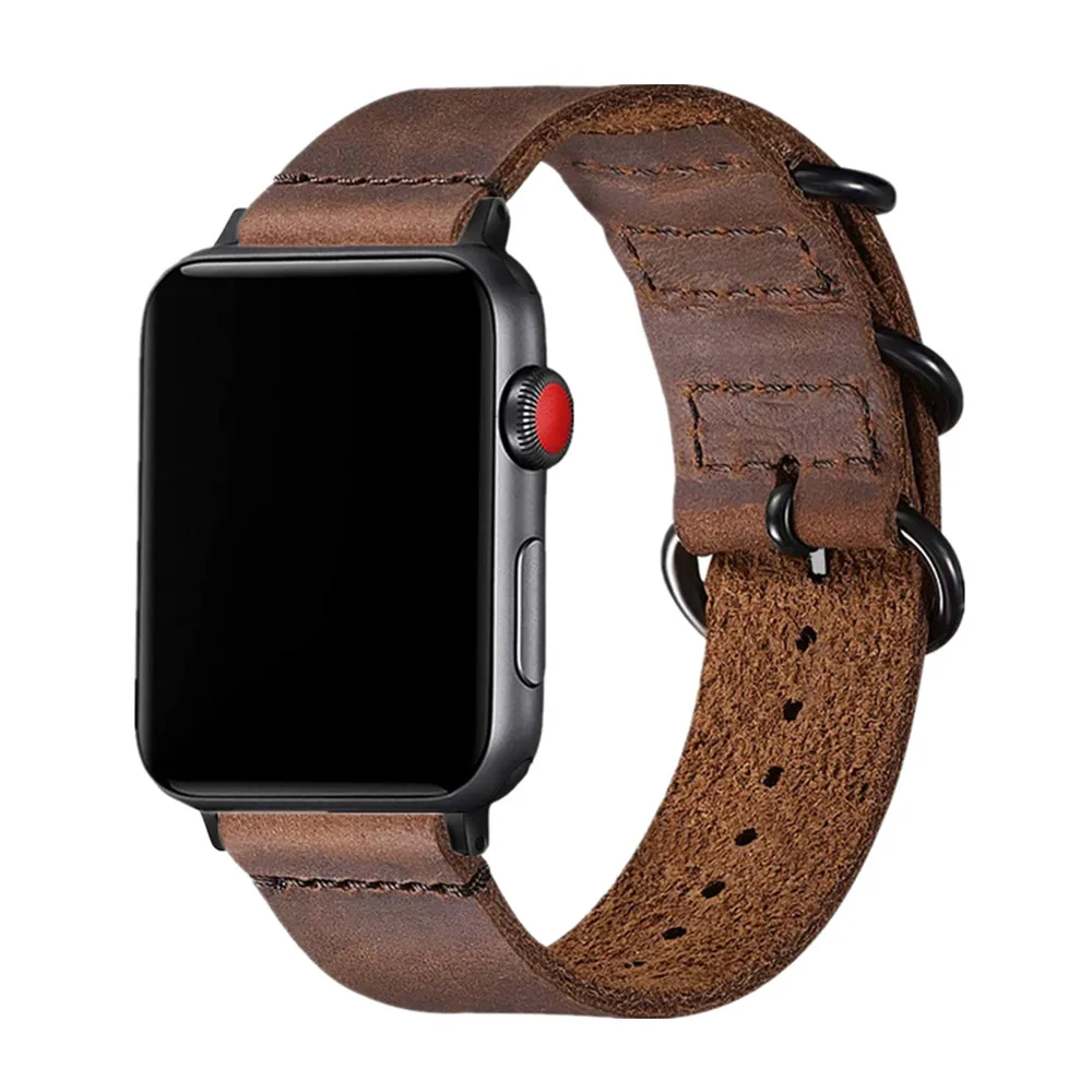 Strap for Apple Watch band 40mm 44mm Watchband Leather Metal Buckle Watch SE Series 6 5 4 3 2 1Band 42mm 38mm Bracelet Wristband
Strap for Apple Watch band 40mm 44mm Watchband Leather Metal Buckle Watch SE Series 6 5 4 3 2 1Band 42mm 38mm Bracelet Wristband