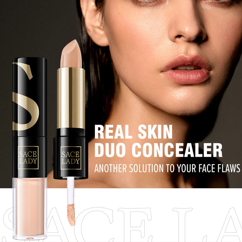 Double-Head Concealer Pen & Concealer Liquid Waterproof Contour Stick Pen Full Coverage Foundation Concealer Makeup
Double-Head Concealer Pen & Concealer Liquid Waterproof Contour Stick Pen Full Coverage Foundation Concealer Makeup