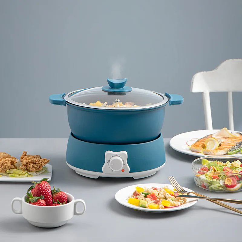 Nordic Wind Separate Electric Hot Pot Household Creative Hot Pot Non Stick Hot Pot Hot Pot Electric Cooker
Nordic Wind Separate Electric Hot Pot Household Creative Hot Pot Non Stick Hot Pot Hot Pot Electric Cooker