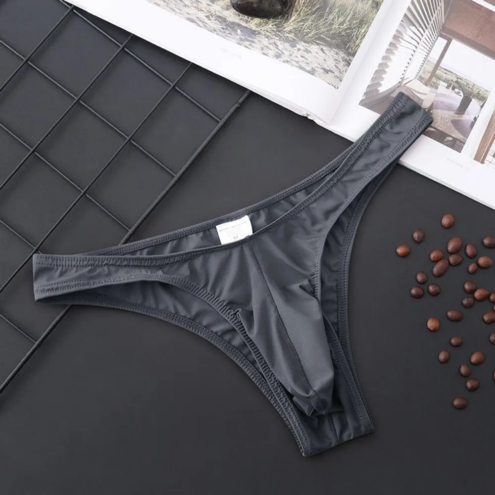 Ultra-thin Seamless Thong Men G Strings And Thongs Men Pouch Ice Silk Underwear Breathable Low Rise M-2XL
Ultra-thin Seamless Thong Men G Strings And Thongs Men Pouch Ice Silk Underwear Breathable Low Rise M-2XL