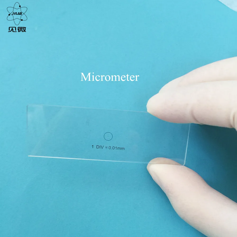 Microscope Stage Micrometer 0.01 mm C1 Glass Slide Reticle Measuring Microscope Micrometer Calibration
Microscope Stage Micrometer 0.01 mm C1 Glass Slide Reticle Measuring Microscope Micrometer Calibration