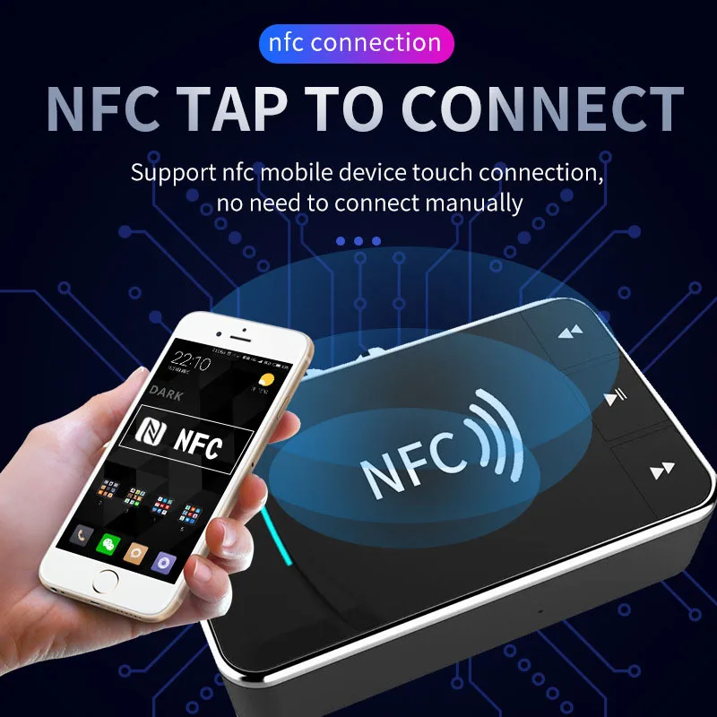 NFC-Bluetooth-compatible Receiving and Transmitting Combo A2Dp Aux 3.5 Jack USB Smart Playback Stereo Audio Wireless Adapter L1
NFC-Bluetooth-compatible Receiving and Transmitting Combo A2Dp Aux 3.5 Jack USB Smart Playback Stereo Audio Wireless Adapter L1
