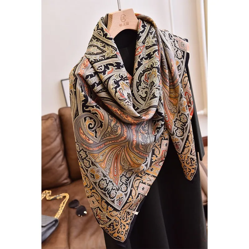 Великолепный Шелковый атласный шарф с принтом Пейсли в ретро-стиле, шаль, пальто, палантины, шарфы, бандана, хиджаб для женщин 100% * 136 см
Великолепный Шелковый атласный шарф с принтом Пейсли в ретро-стиле, шаль, пальто, палантины, шарфы, бандана, хиджаб для женщин 100% * 136 см