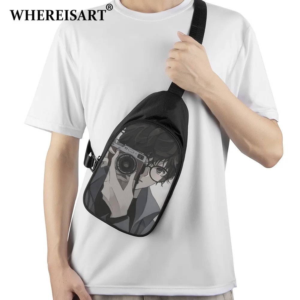 WHEREISART Customized Design Fairish Money Card Sling Bag Teenagers Trendy Anime Persona Crossbody Bag Excellent Ren Chest Purse
WHEREISART Customized Design Fairish Money Card Sling Bag Teenagers Trendy Anime Persona Crossbody Bag Excellent Ren Chest Purse