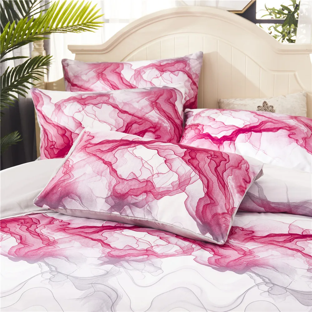Abstract Art Quilt Cover Set Ink Painting Patterns Bedding Set King Queen Full Size Polyester Duvet Cover & 2pcs Pillowcases
Abstract Art Quilt Cover Set Ink Painting Patterns Bedding Set King Queen Full Size Polyester Duvet Cover & 2pcs Pillowcases