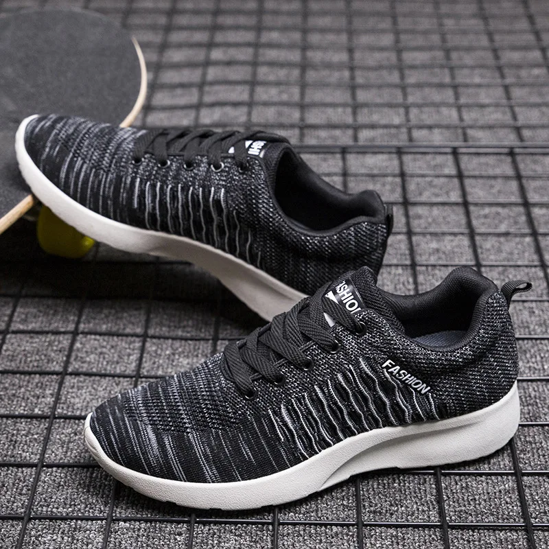 Men's sneakers made of mesh material, vulcanized sole, non-slip, wear-resistant, lace-up, casual shoes
Men's sneakers made of mesh material, vulcanized sole, non-slip, wear-resistant, lace-up, casual shoes
