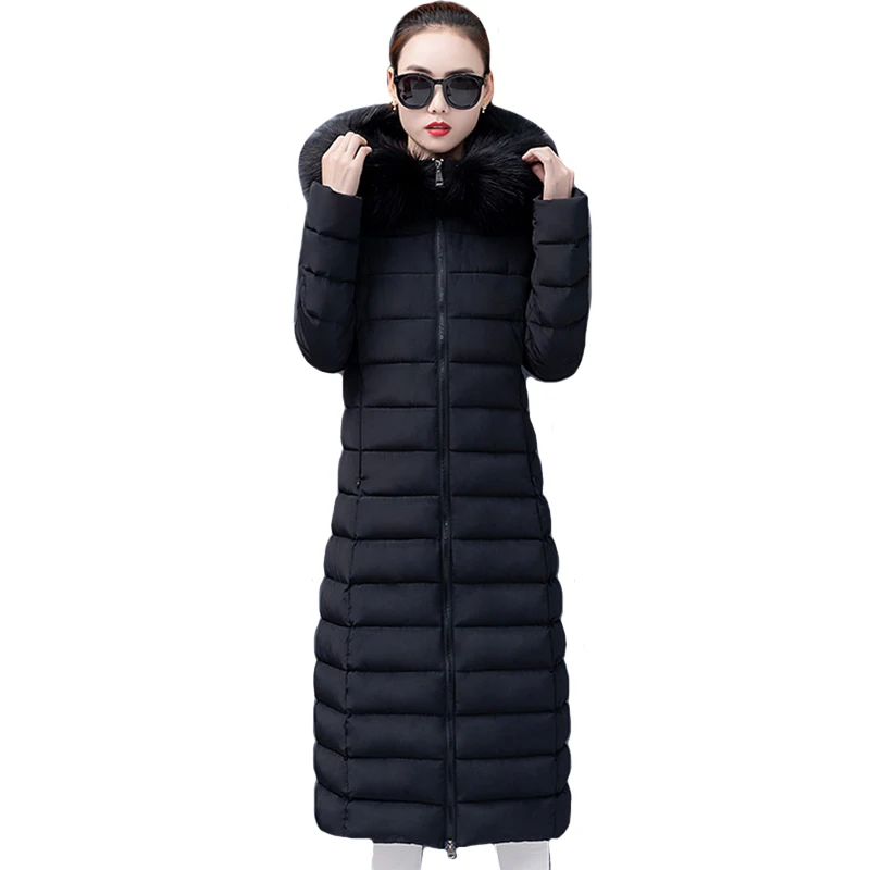 2019 High Quality Women Winter Jacket Hooded With Fur Collar Long Female Coat Warm Thicken Ladies Parka
2019 High Quality Women Winter Jacket Hooded With Fur Collar Long Female Coat Warm Thicken Ladies Parka