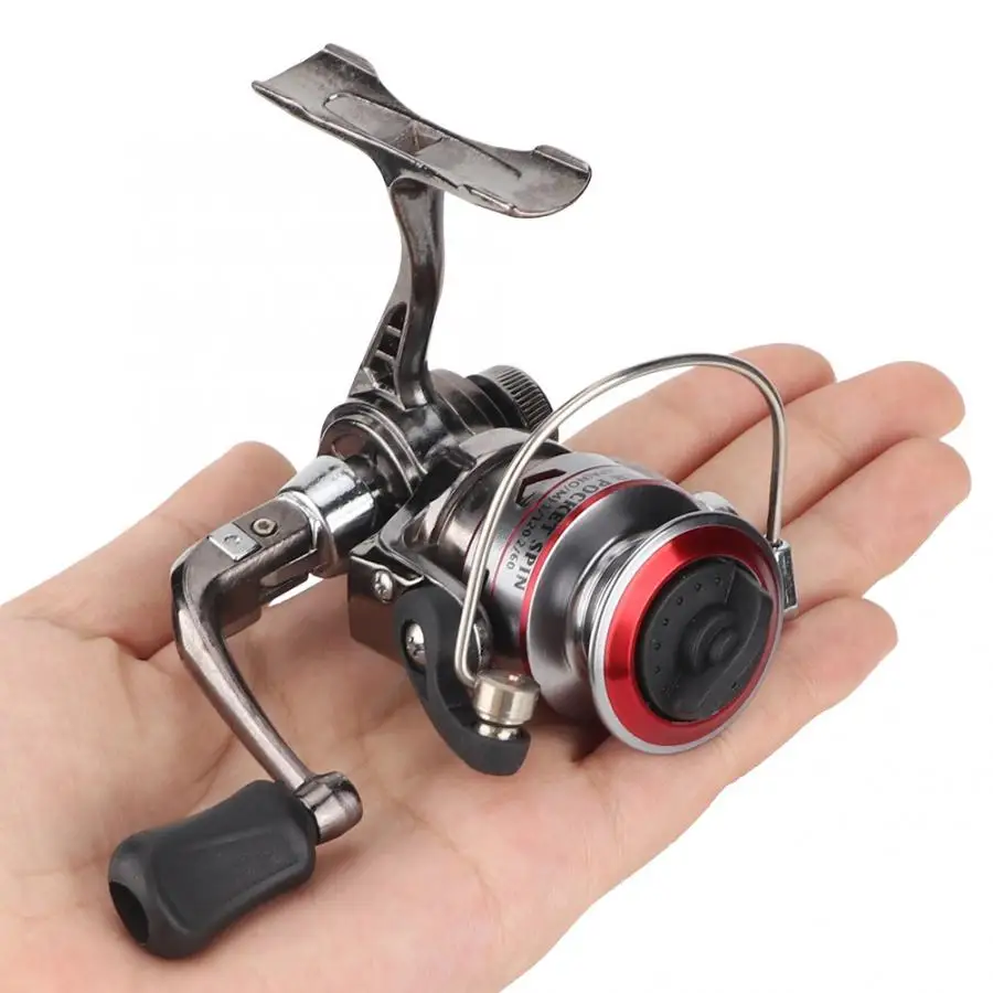 Mini Ice Fishing Reel Metal Coil Ultra Light Small Spinning Right/Left Rod Wheel Saltwater Tackle Tools | Спорт и развлечения