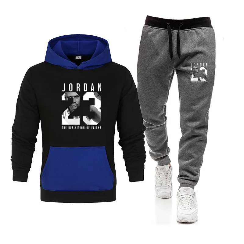 New Fashion Brand Tracksuit Men Set Printing Fleece Hoodie + Pants Set 2 Pieces Sportswear Jogger Suit Male Set Large Size
New Fashion Brand Tracksuit Men Set Printing Fleece Hoodie + Pants Set 2 Pieces Sportswear Jogger Suit Male Set Large Size
