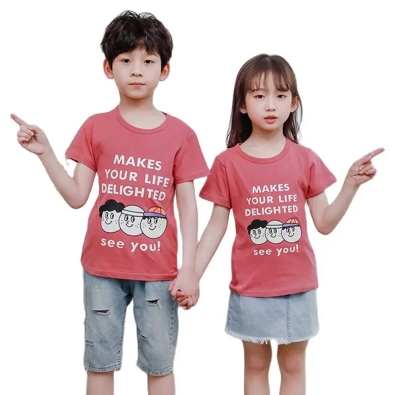 New Brand Baby Boys Girls Clothes Short Sleeves T-shirts 100% Cotton O-Neck Regular Cartoon Summer Boutique Outfits for Kids
New Brand Baby Boys Girls Clothes Short Sleeves T-shirts 100% Cotton O-Neck Regular Cartoon Summer Boutique Outfits for Kids