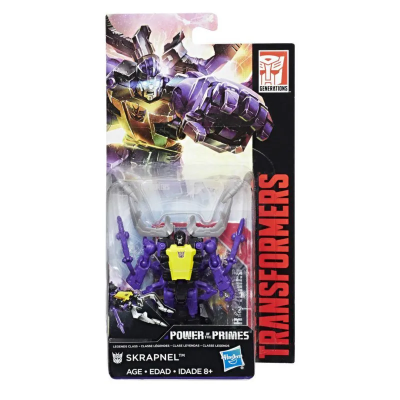 NEW Hasbro Transformers: Generations Power of The Primes Legends Class Skrapnel 10cm PVC Action & Toy Figures E1703
NEW Hasbro Transformers: Generations Power of The Primes Legends Class Skrapnel 10cm PVC Action & Toy Figures E1703