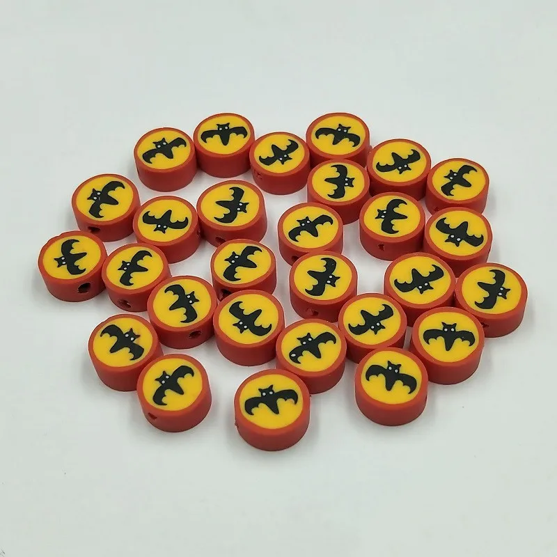 Hobbyworker 10 мм глина Хэллоуин перфорированные круглые свободные бусины для DIY изготовления ювелирных изделий ожерелье браслет аксессуары B0109
Hobbyworker 10 мм глина Хэллоуин перфорированные круглые свободные бусины для DIY изготовления ювелирных изделий ожерелье браслет аксессуары B0109