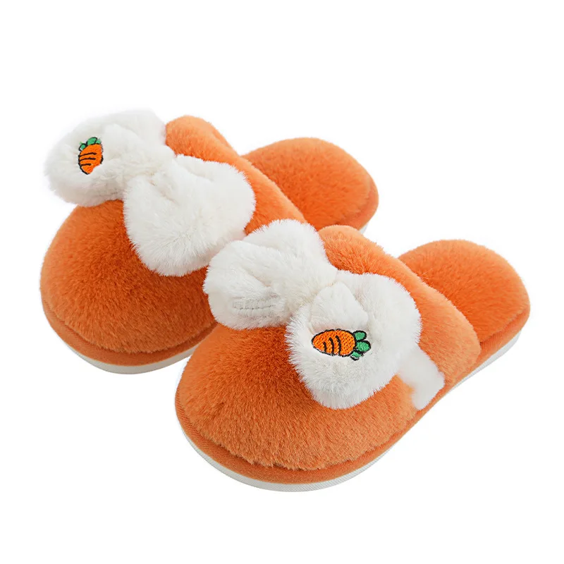 Winter Kids Cartoon Slippers Plush Warm Girls Boy Cotton Shoes for Home Anti-Slippery Cute Bow Children Furry Slides Soft Sole
Winter Kids Cartoon Slippers Plush Warm Girls Boy Cotton Shoes for Home Anti-Slippery Cute Bow Children Furry Slides Soft Sole