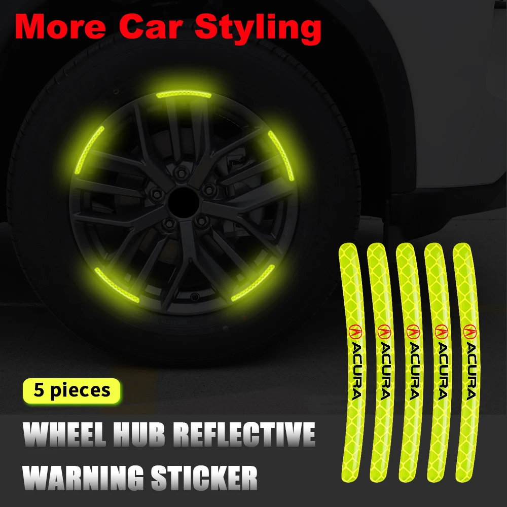 5/10pcs Car Wheel Hub Reflective Stickers Stripe Rim Decals For Acura Tsx Integra TL TLX ILX RL NSX ZDX MDX RDX TSX RSX RLX etc
5/10pcs Car Wheel Hub Reflective Stickers Stripe Rim Decals For Acura Tsx Integra TL TLX ILX RL NSX ZDX MDX RDX TSX RSX RLX etc