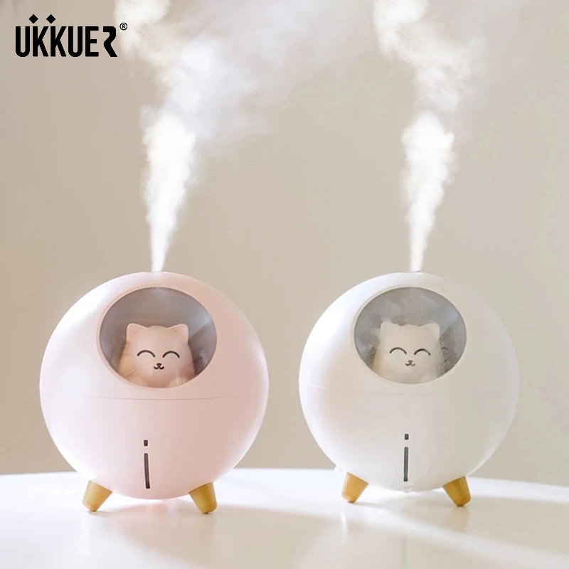 Air Humidifier Cute Pet 220ML Household Aromatherapy Desktop Spray Planet Cat LED Light Ultrasonic Aroma Essential Oil Diffuser
Air Humidifier Cute Pet 220ML Household Aromatherapy Desktop Spray Planet Cat LED Light Ultrasonic Aroma Essential Oil Diffuser
