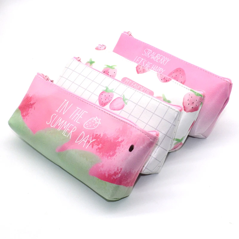 Pencil Cases Pouch Stationery Material Escolar Estuche Peach Pen Bags Leather Kawaii Pencilcase Piornik School Supplies Etui
Pencil Cases Pouch Stationery Material Escolar Estuche Peach Pen Bags Leather Kawaii Pencilcase Piornik School Supplies Etui