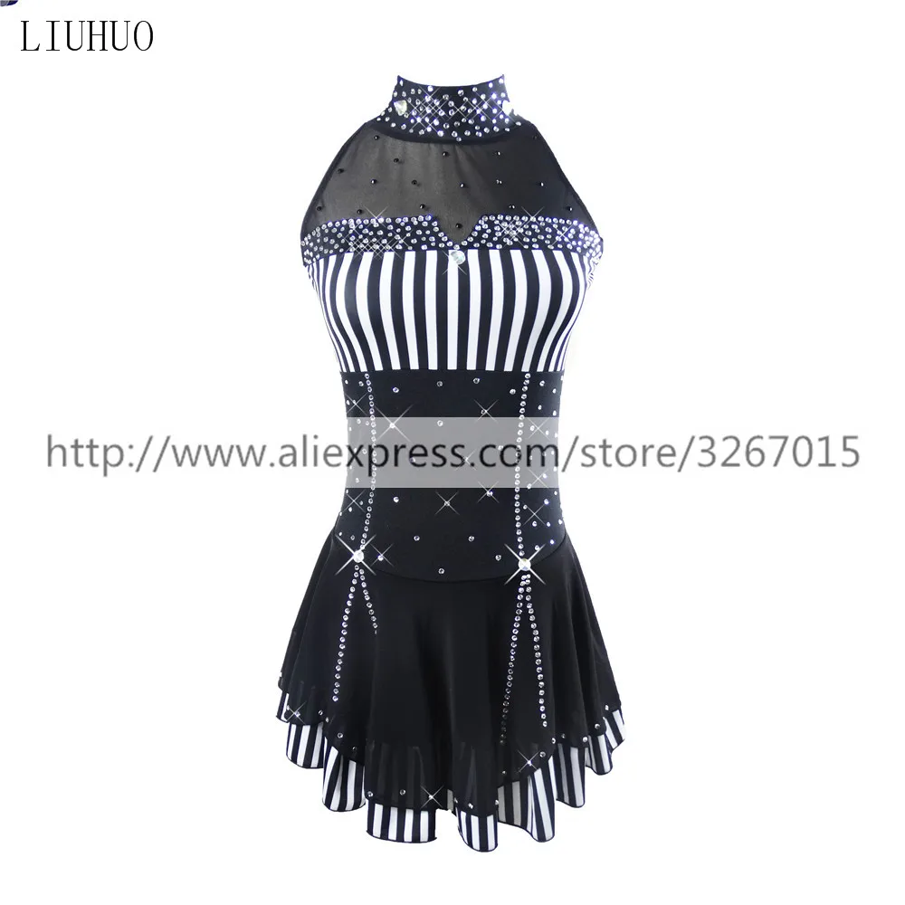 LIU HUO Kids Girls Back Figure Ice Skating Dress Ballet Dance Dress for Stage Performance Competition Costumes Sleeveless
LIU HUO Kids Girls Back Figure Ice Skating Dress Ballet Dance Dress for Stage Performance Competition Costumes Sleeveless