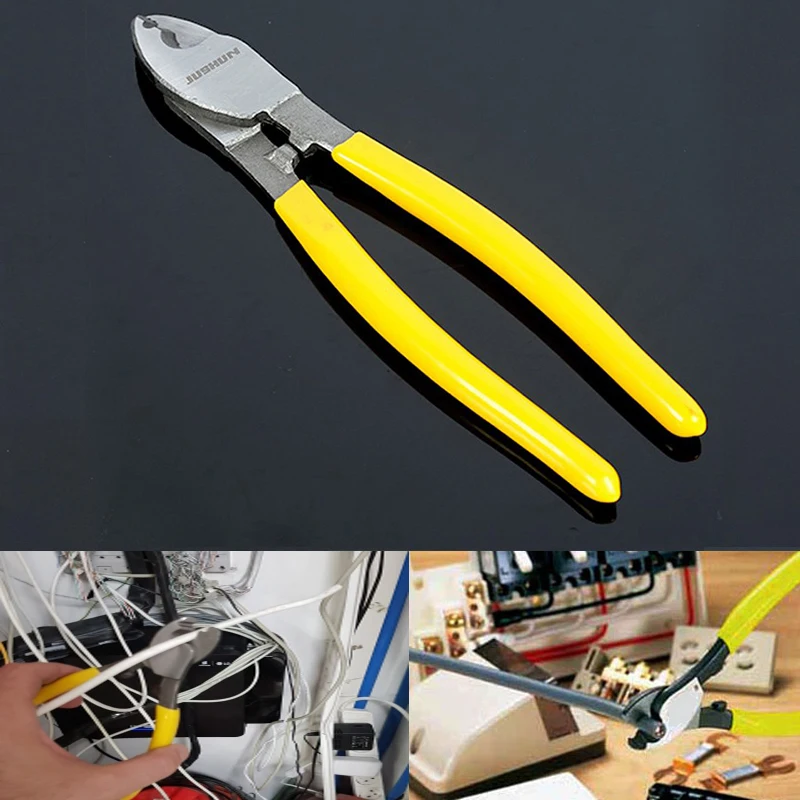 Handle Electric Wire Stripper Cutting Pliers Tool Cable Cutter 150/200/250mm Manganese Steel Cable Trim Pliers Multitool
Handle Electric Wire Stripper Cutting Pliers Tool Cable Cutter 150/200/250mm Manganese Steel Cable Trim Pliers Multitool