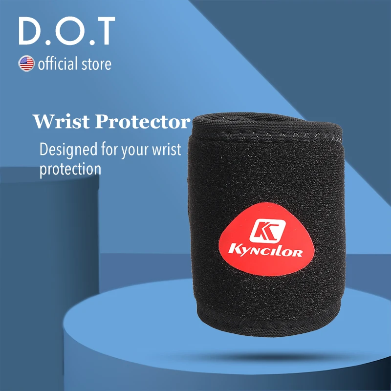 D.O.T Adjustable Sport Wristband Wrist Brace Wrap Bandage Support Band Gym Strap Safety Wrist Band Sports Wrist protector
D.O.T Adjustable Sport Wristband Wrist Brace Wrap Bandage Support Band Gym Strap Safety Wrist Band Sports Wrist protector