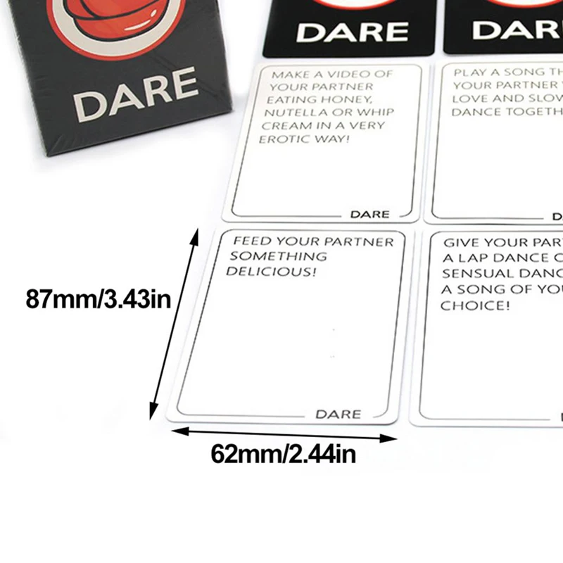 Fun Couple Romantic Card Game Game Deck Talk Or Flirt Or Dare Cards 3 Games Cards Deck Lovely Gift For Couples
Fun Couple Romantic Card Game Game Deck Talk Or Flirt Or Dare Cards 3 Games Cards Deck Lovely Gift For Couples