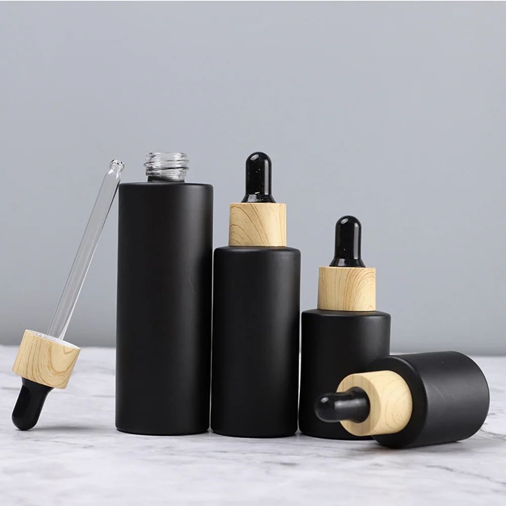 Dropper Bottle Tubes Frosted Black Glass Aromatherapy Refillable Bottle For Essential Massage Oil Pipette Container
Dropper Bottle Tubes Frosted Black Glass Aromatherapy Refillable Bottle For Essential Massage Oil Pipette Container