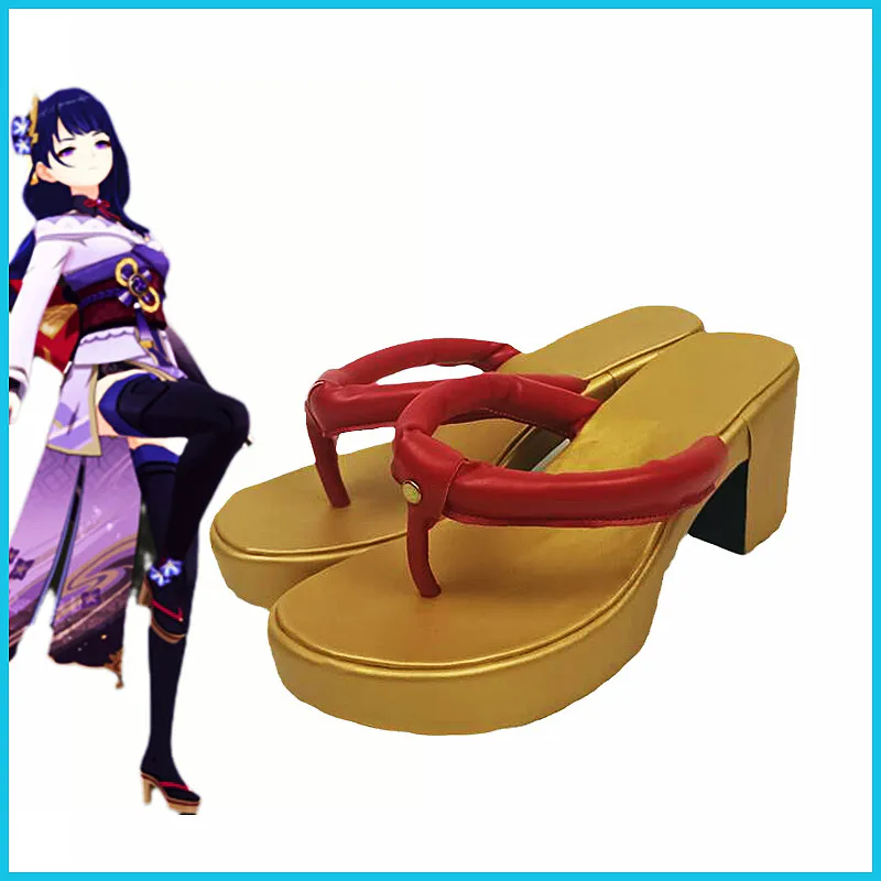 Hot Game Genshin Impact Raiden Shogun Baal Heightening shoes cosplay shoes for Halloween Christmas Party Masquerade Anime Shows
Hot Game Genshin Impact Raiden Shogun Baal Heightening shoes cosplay shoes for Halloween Christmas Party Masquerade Anime Shows